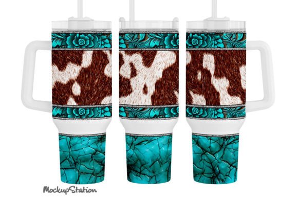 Download Western 40 Oz Quencher Tumbler Wrap PNG - 40 oz quencher tumbler wrap Collection