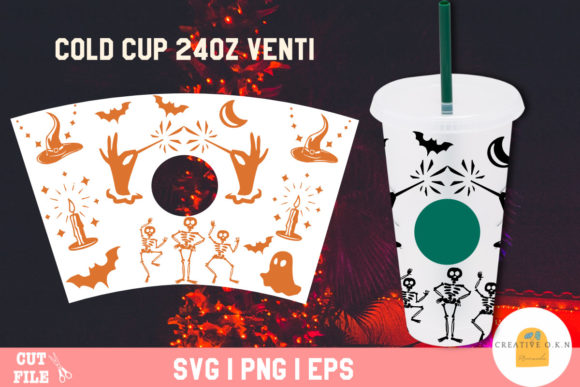 Download Seamless Full Wrap Happy Halloween Svg - Full wrap Collection