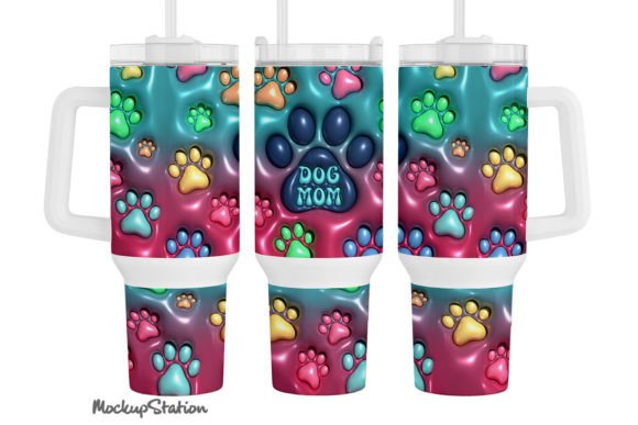 Download Dog Mom 40 Oz Quencher Tumbler Wrap PNG - 40 oz quencher tumbler wrap Collection