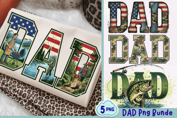 Download Dad Bundle, Patriotic Dad PNG Bundle - Premium Bundle