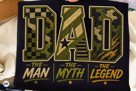 Download Military Dad PNG, Faux Yarn Father’s Day - Premium Bundle